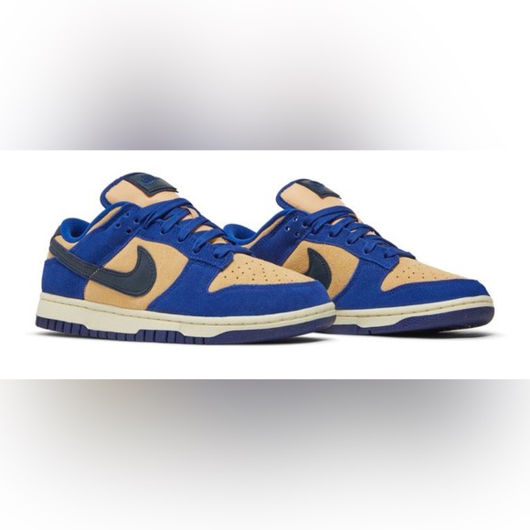 WMNS Dunk Low LX Blue Suede - Picture 1 of 2